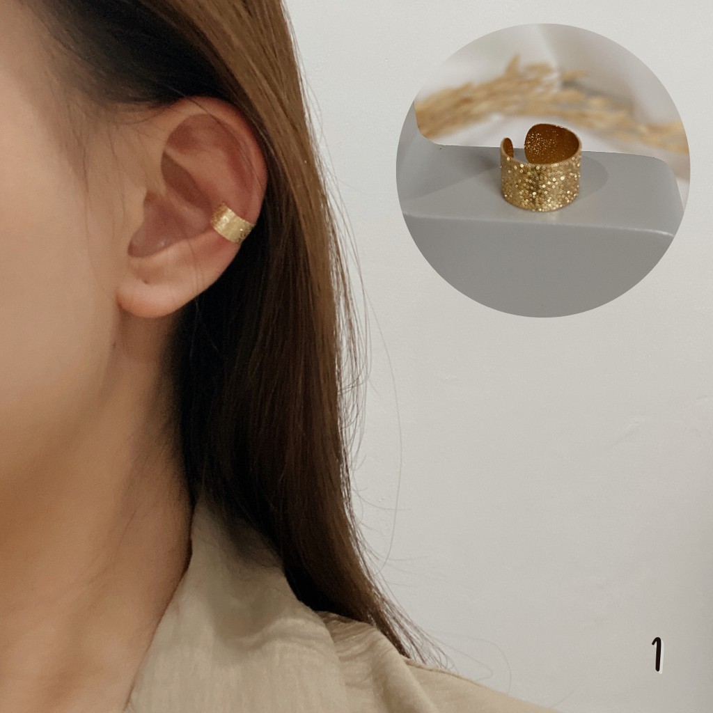 Clip Earring - Anting Cuff / Earcuff / Anting Jepit Tanpa Tindik