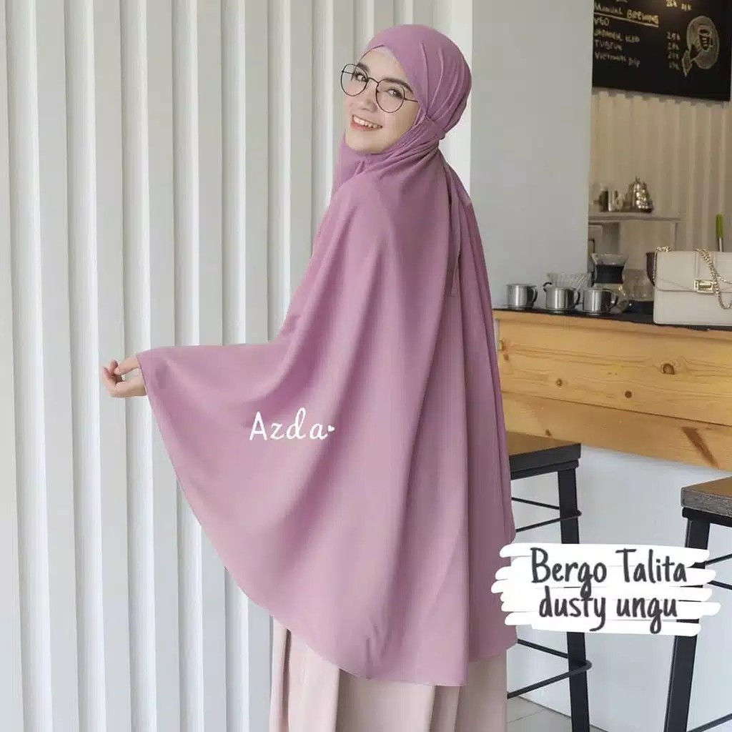 TERBARU 2019-2020 SYAR'I REMAJA Jilbab Syari SYRIA NAJWA Size XXL Original Nizam