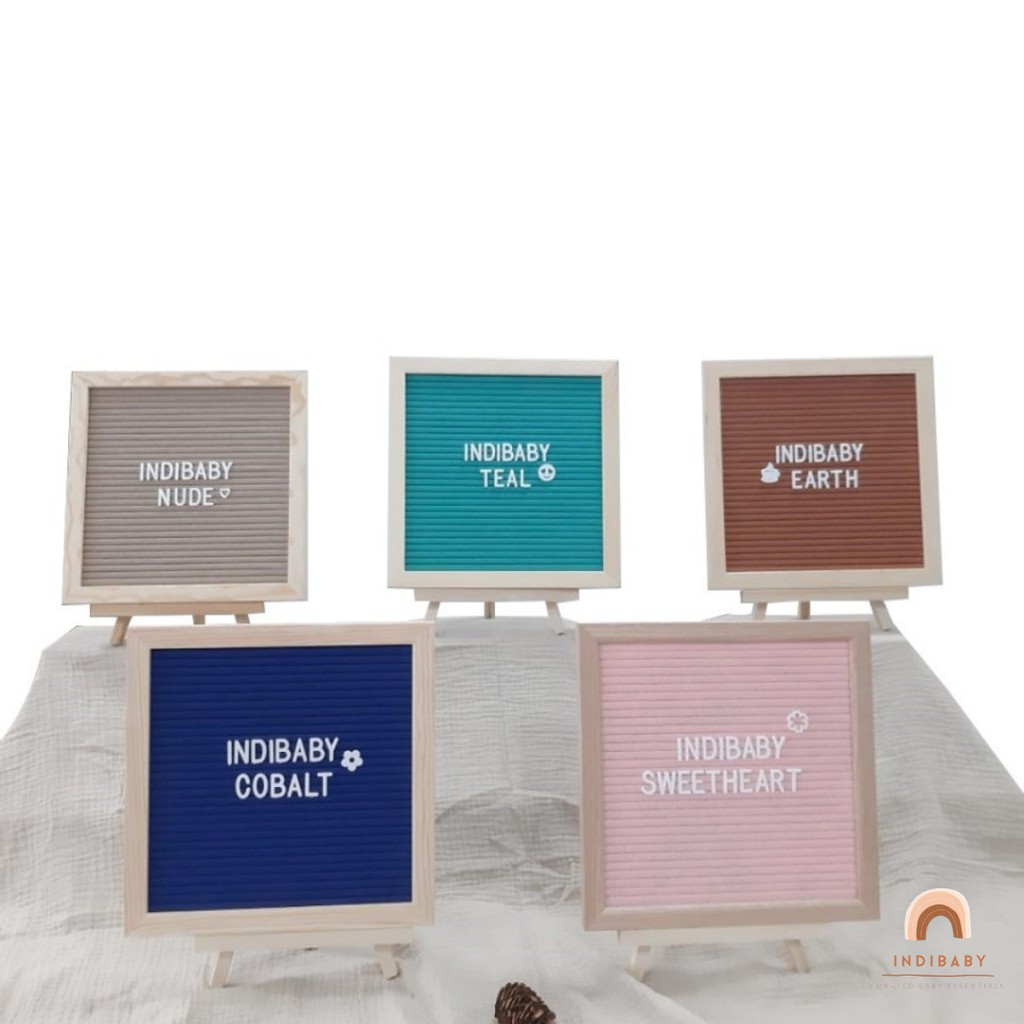 Indibaby Felt Letter Board