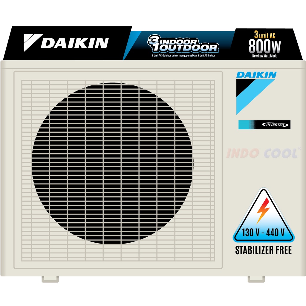 AC DAIKIN Multi S 1PK + 1PK + 1,5PK