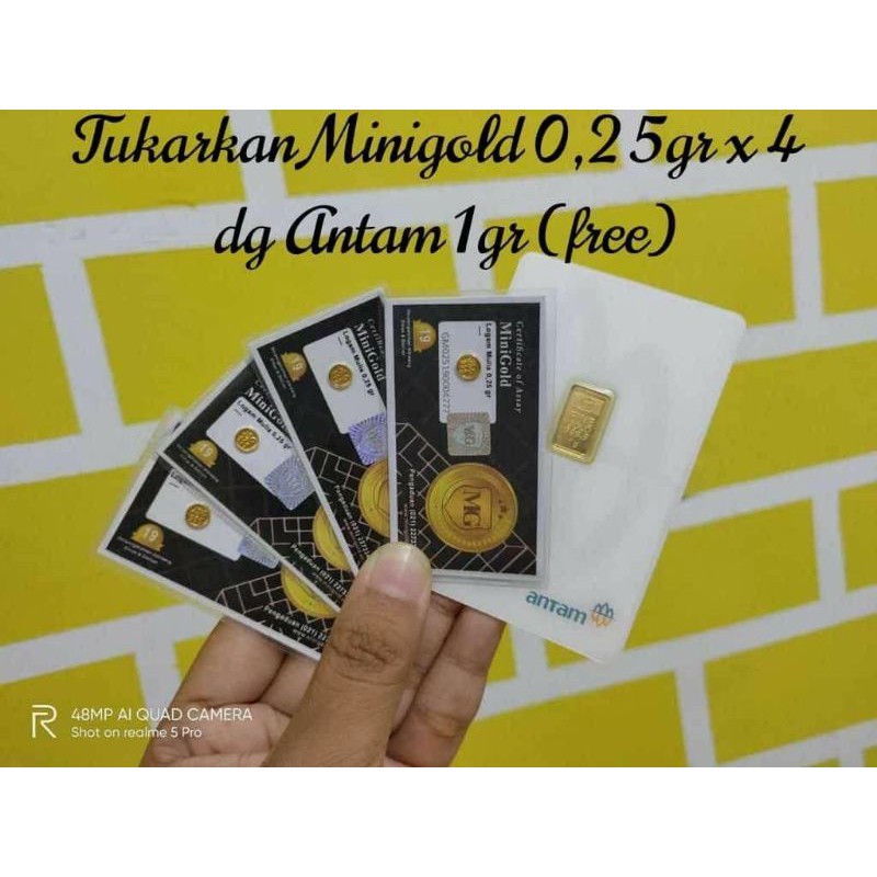 Minigold 0.25gr