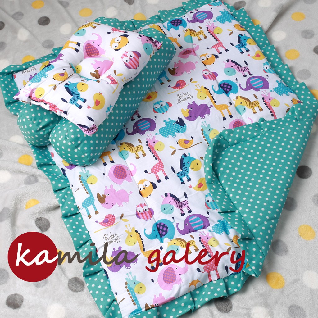 FREE TAS PACKING MIKA!! BED COVER SET BAYI TERMURAH!! SELIMUT BAYI BABY BEDDING SET KADO LAHIRAN