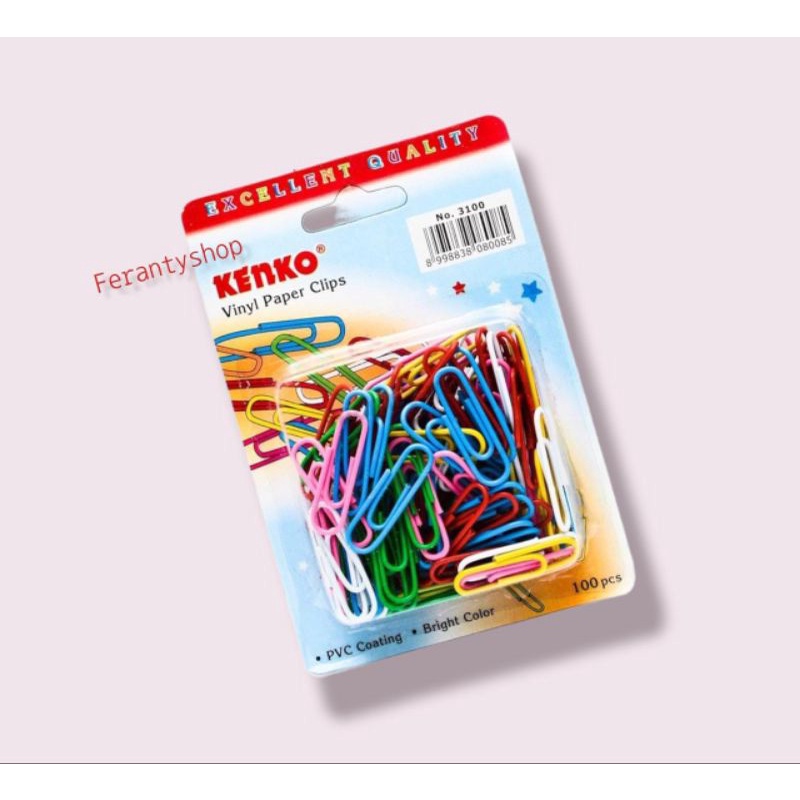 Hot item Jepitan kertas paper clips kenko 3100