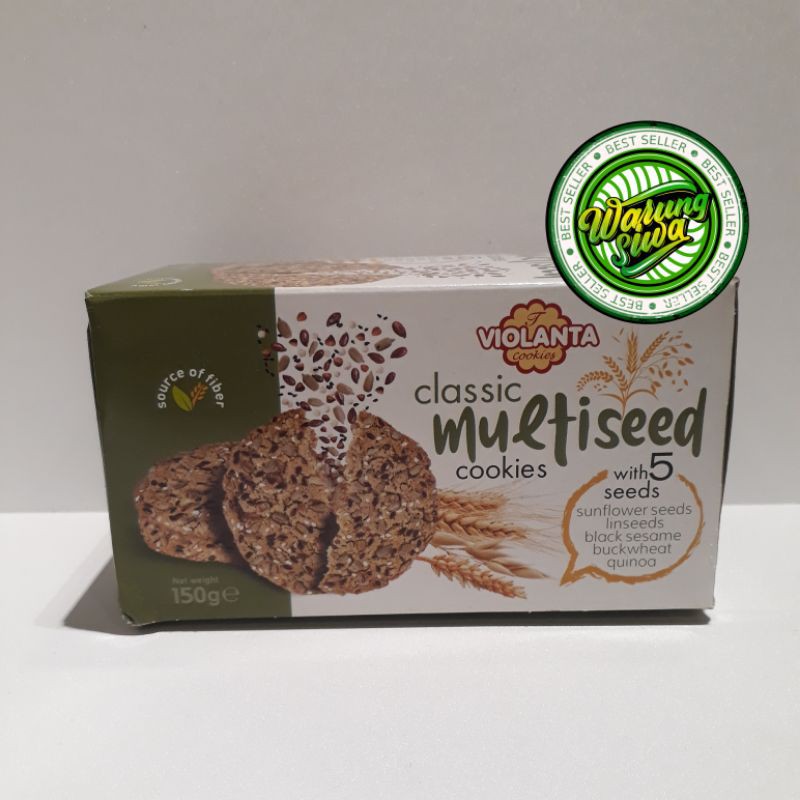 

violanta multiseed cookies classic 150gr