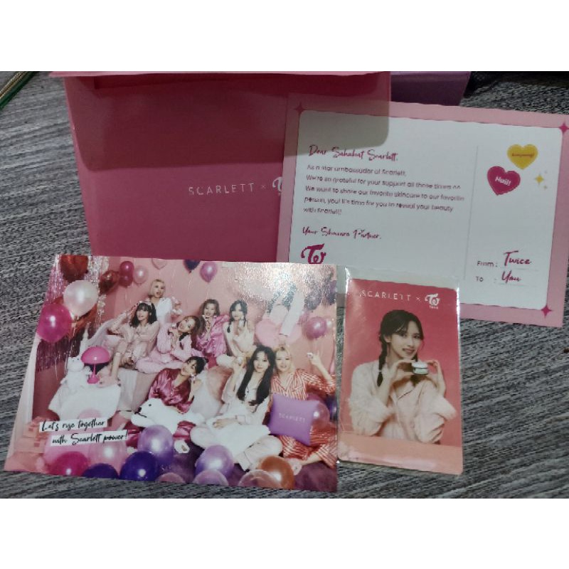 PHOTOCARD SCARLETT X MINA TWICE
