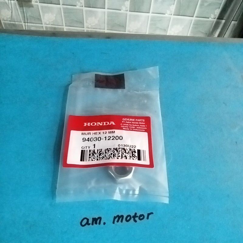 mur as pully belakang 12 mm,  beat, Vario, beat f1, esp,  kunci 19. honda ori