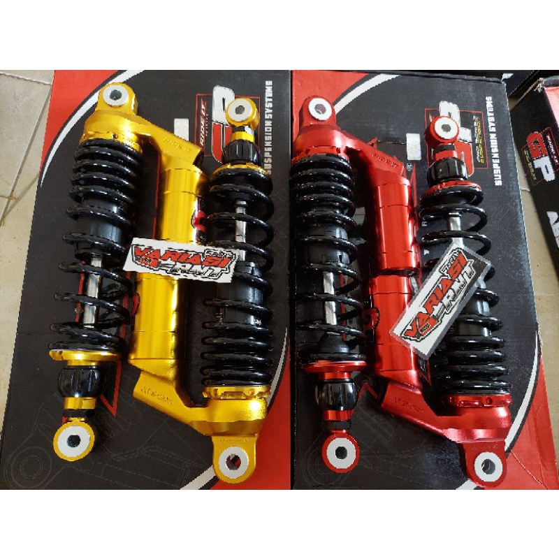 Shockbreaker Belakang Tabung RIDE IT GP 340MM klik bawah fungsi Shock Absorber 1 Set Premium Series 