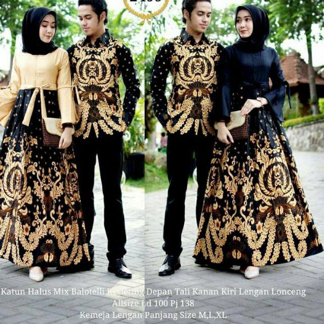 Couple Batik Mozaik Original Pekalongan Termurah
