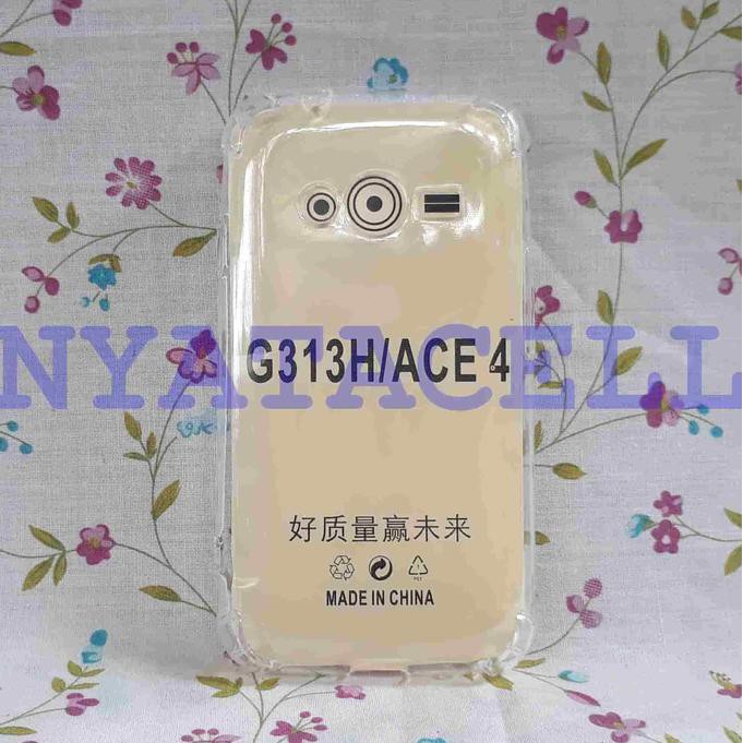 Baru Soft Case Anticrack Samsung Galaxy V V+ Ace 4 Soft Hard Clear Cover Ready Stock