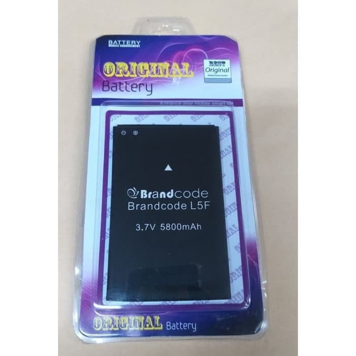 Battery Batre Baterai Brand Code Brancode BrandCode L5F