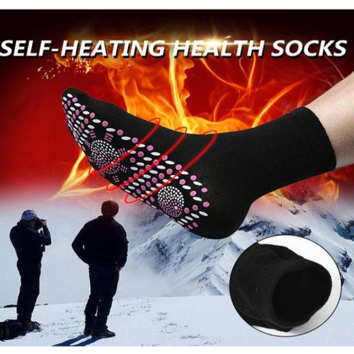 Kaos Kaki Terapi Pemanas Penghangat Pemanas Foot Support Tourmaline Therapy - KKH