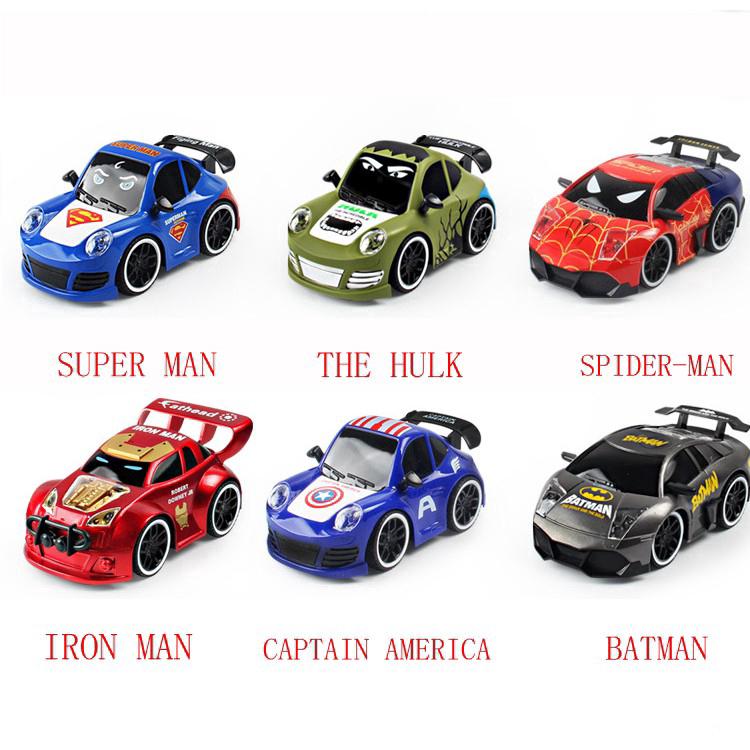 Mainan Mobil Remote Control Wireless Desain Iron Man Mainan Mobil Remote Control Wireless Desain Iron Man