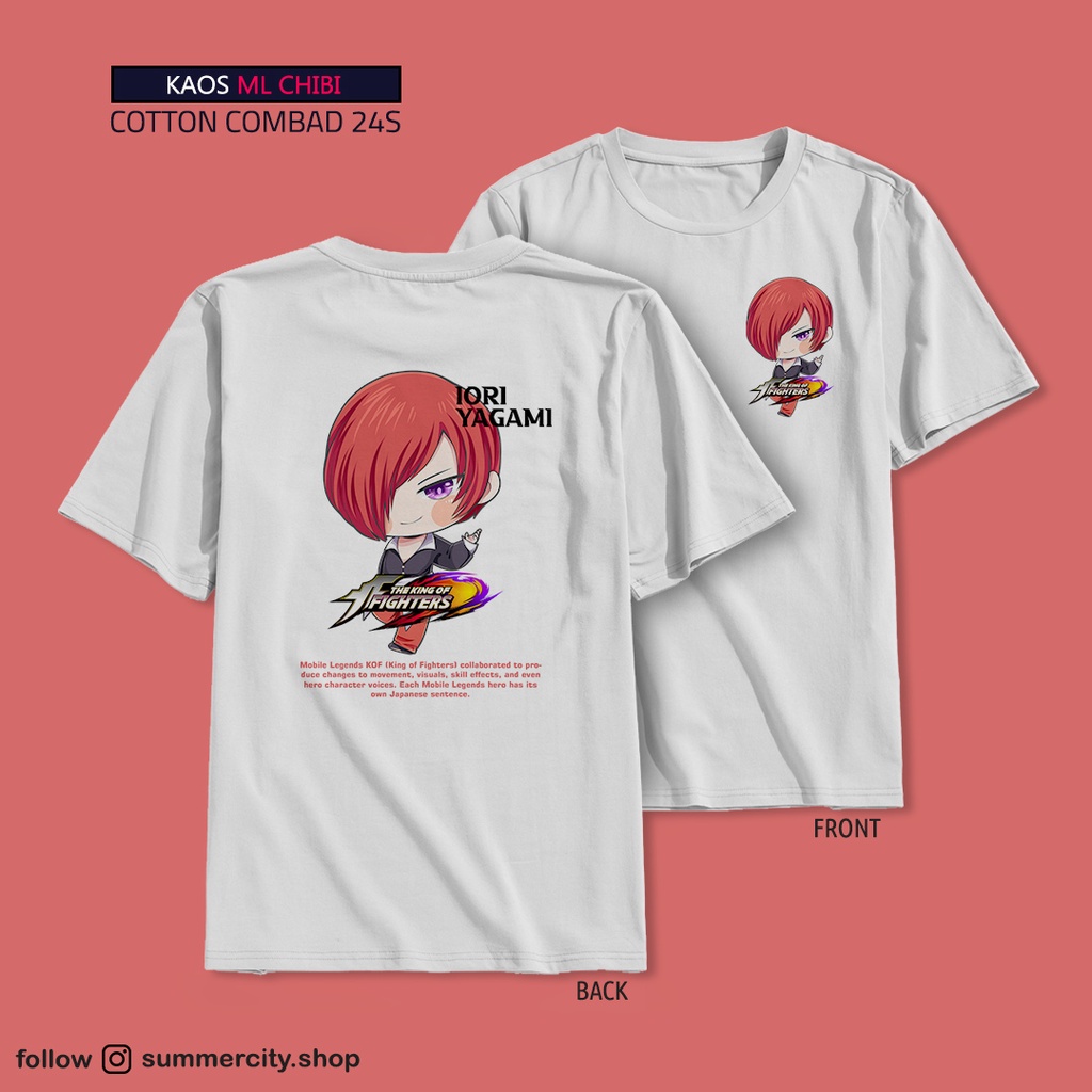 Kaos Mobile Legend KOF / Kaos Mobile Legend Chibi / Kaos Streetwear