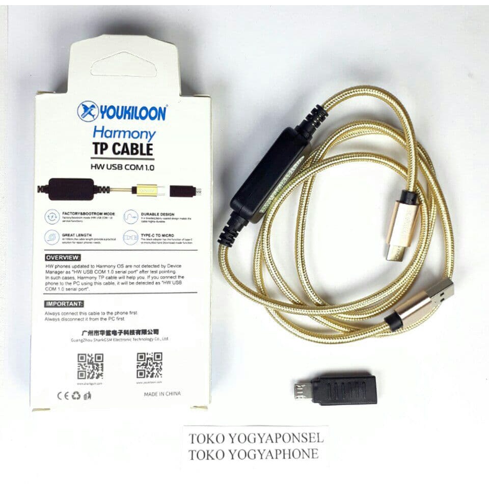 Youkiloon harmony TP cable v2.0 original terbaru