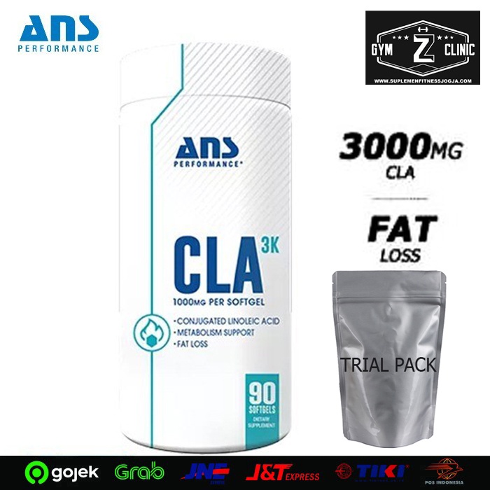 ANS CLA Trial Pack Fat Burner Pembakar Lemak CLA 3K Ecer