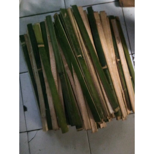 Jual Bilah Bambu Bambu Pagar Bambu Kandang 50 Cm Shopee Indonesia 