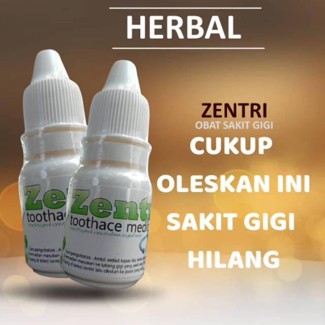 Zentri obat sakit gigi herbal ampuh dan manjur