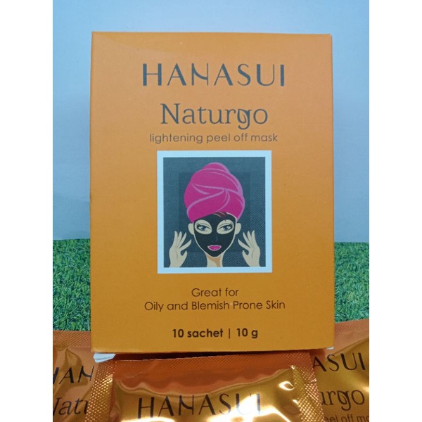 MASKER NATURGO HANASUI // PERBOK ISI 10 SACHET