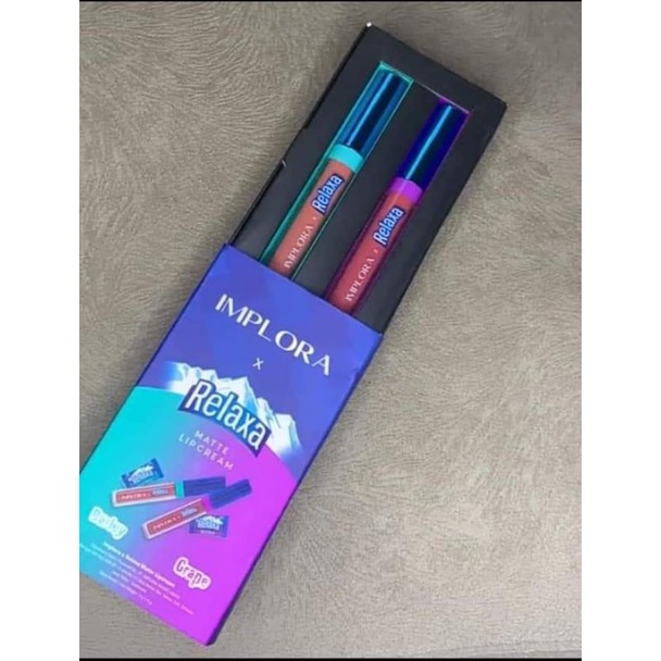 IMPLORA X RELAXA MATTE LIPCREAM