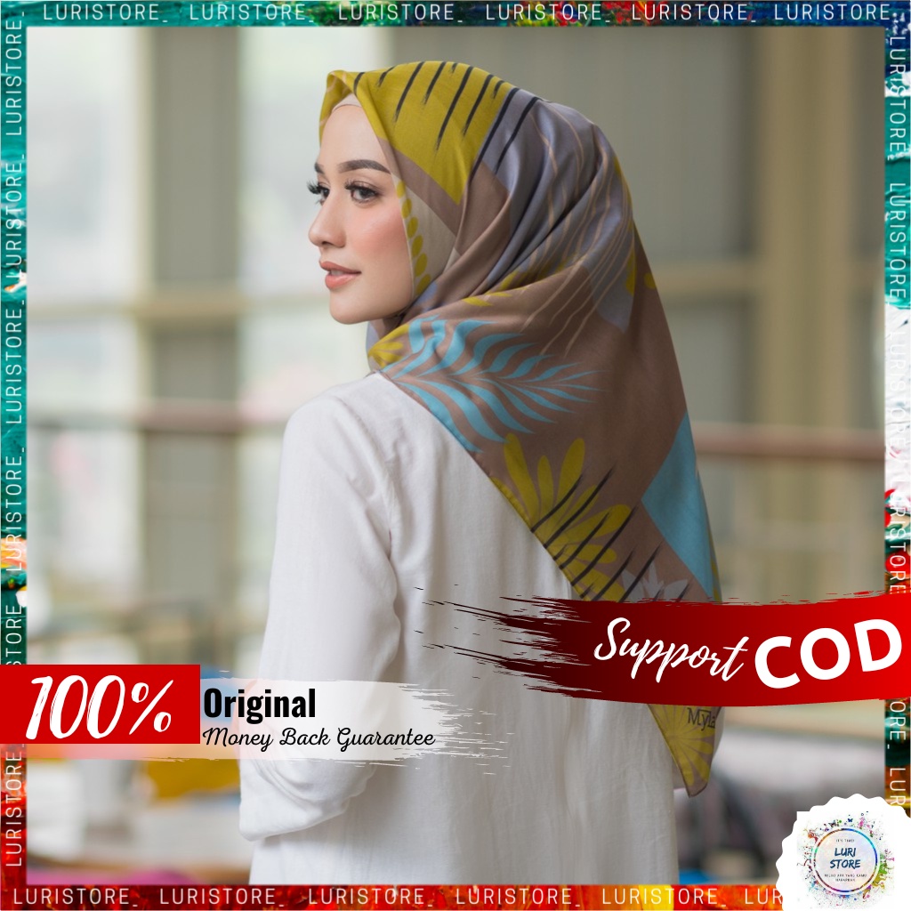 MYLADY HIJAB ORIGINAL AFRA Hijab Jilbab Jelbab Kerudung My Lady Ori Motif Terbaru