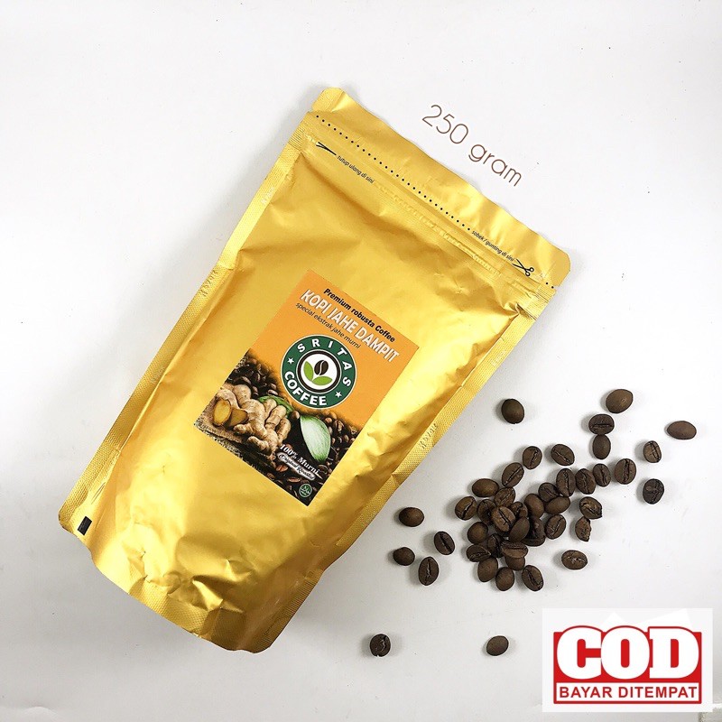 

Kopi Robusta Coffe Powder With Red Ginger Extrack Kopi Bubuk Murni Sritascoffe