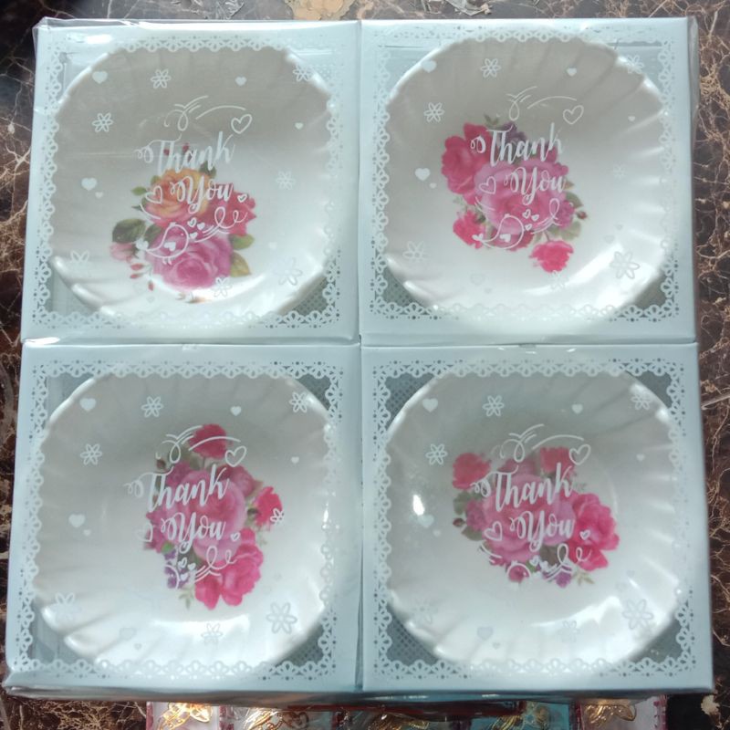souvenir pernikahan mangkok sambal melamine