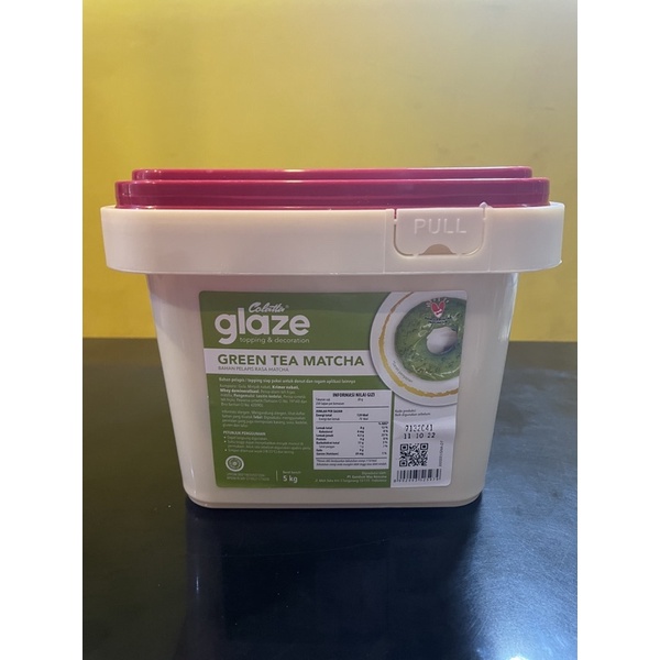 

colatta dip glaze greentea kemasan repack 500gr