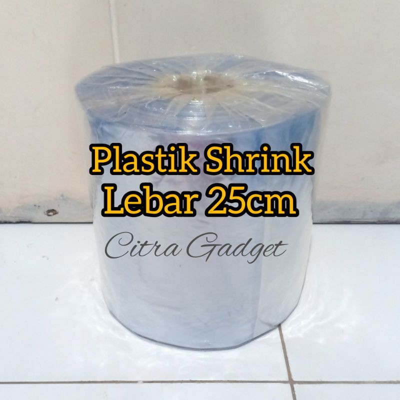 plastik Shrink 25cm roll besar