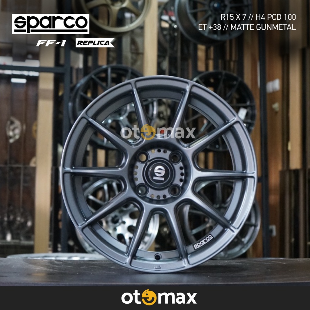 Velg Mobil Sparco FF-1 Ring 15 Matt Gunmetal
