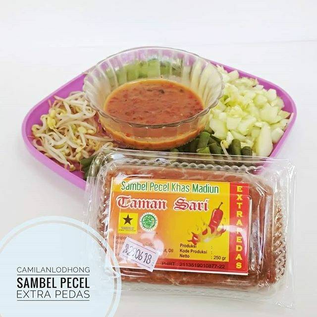 

Sambel Pecel khas Madiun "Taman Sari" extra pedas