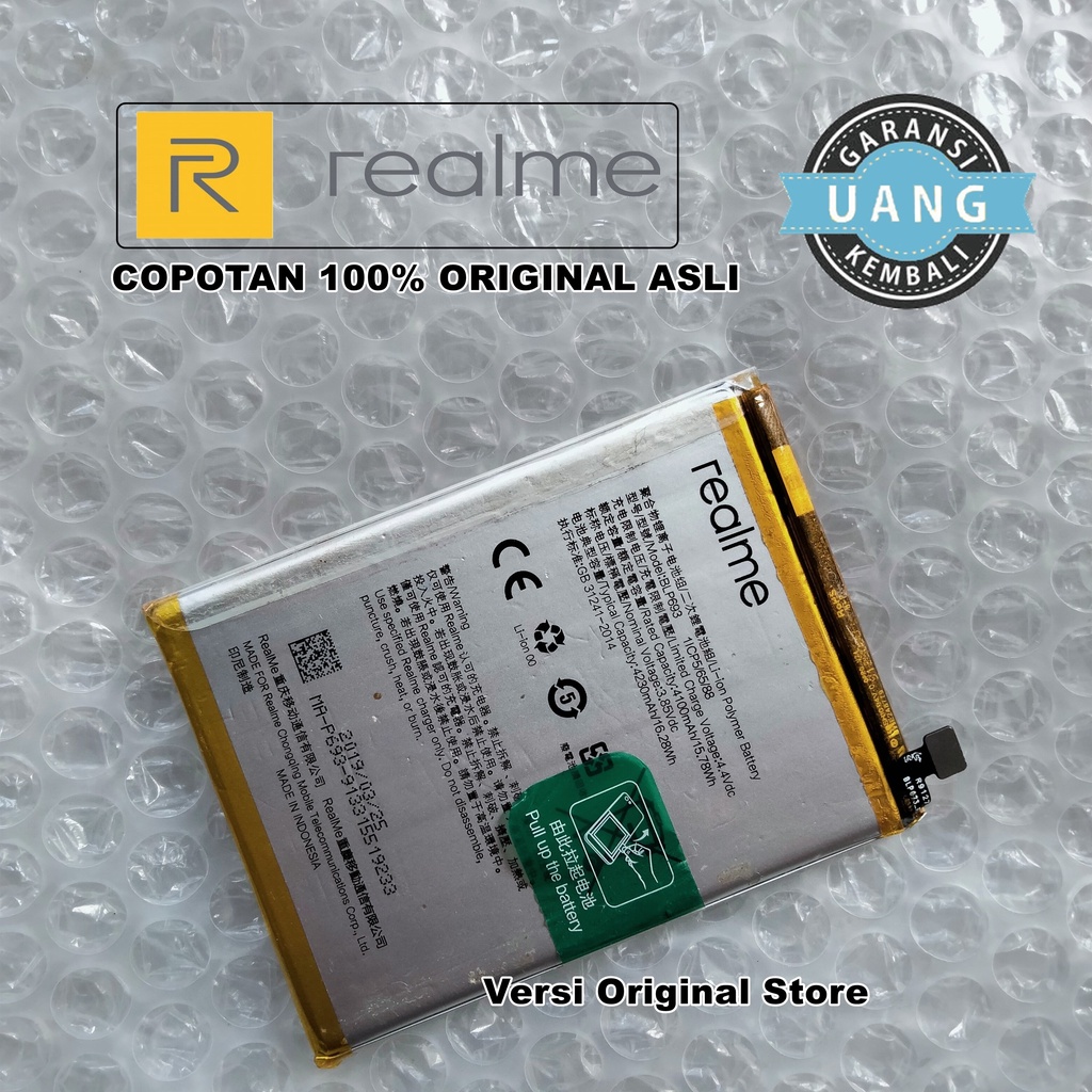 BATERAI BATRE REALME 3 3 pro original copotan ORIGINAL COPOTAN