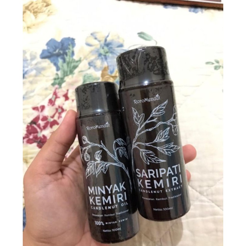 #Minyak kemiri dan Saripati kemiri roro mendut 1 Paket#