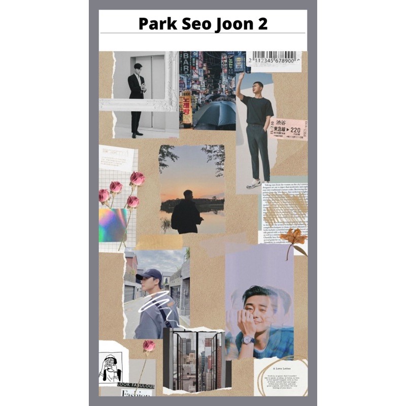 Sticker Aktor Korea Park Seo Joon / PSJ Sticker Kdrama Aesthetic