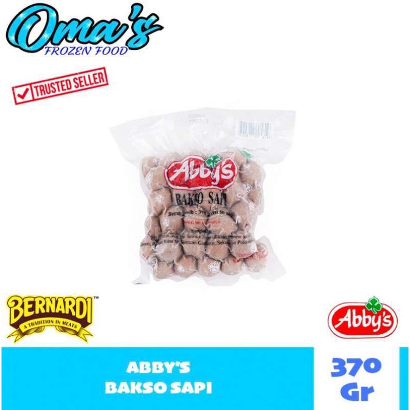 

ABBYS BAKSO SAPI KECIL ISI 50 PCS 370 GR BY BERNARDI