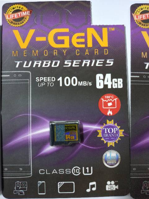 Memory Card V-Gen 64 GB class 10