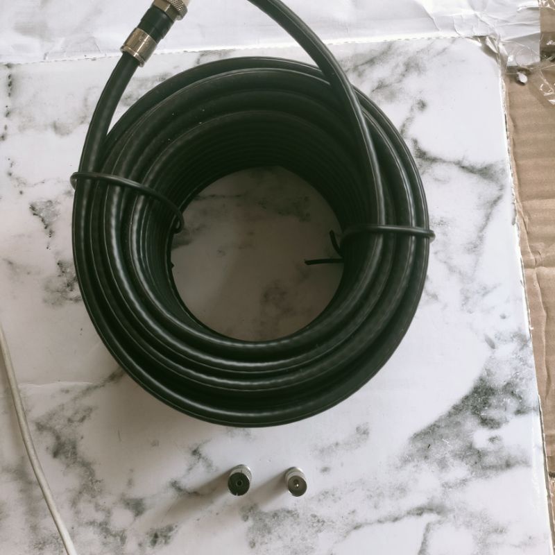 KABEL ANTENA TV DIGITAL MURAH BAGUS JACK BESI/KABEL ANTENA MALE +FEMALE+Jack BELDEN/KABEL ANTENA PLATINUM PERPANJANGAN FEMALE TO MALE