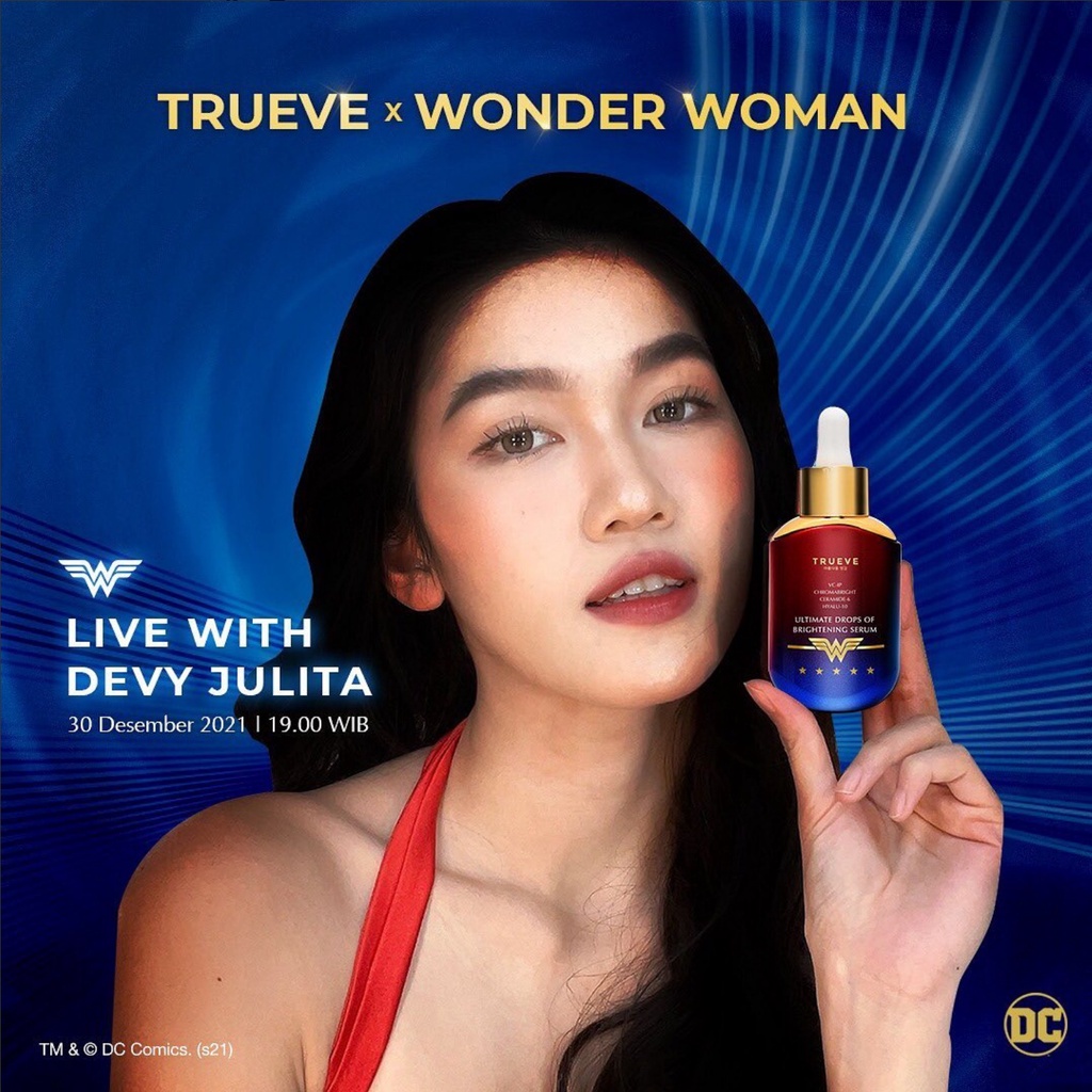 [Limited Edition] Trueve Wonder Woman Serum Ultimate Youth Activating Kecantikan Wajah