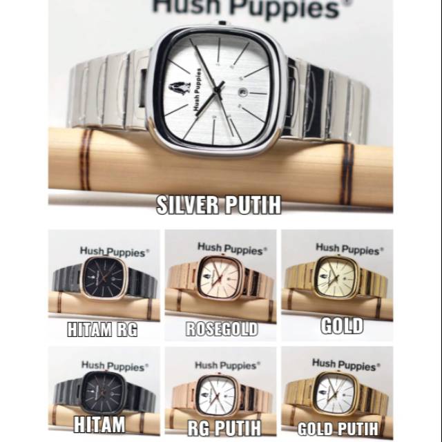 Jam Tangan Wanita Hush Puppies Rantai Tanggal