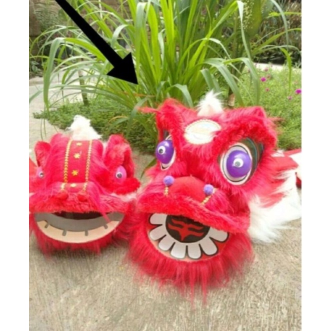 Barongsai karakter + Celana (mata nyala)