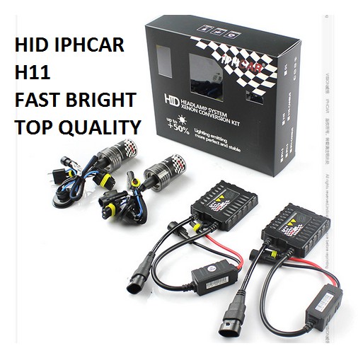 HID SET DC 55W FASTBRIGHT SINGLE H11 IPHCAR ORIGINAL