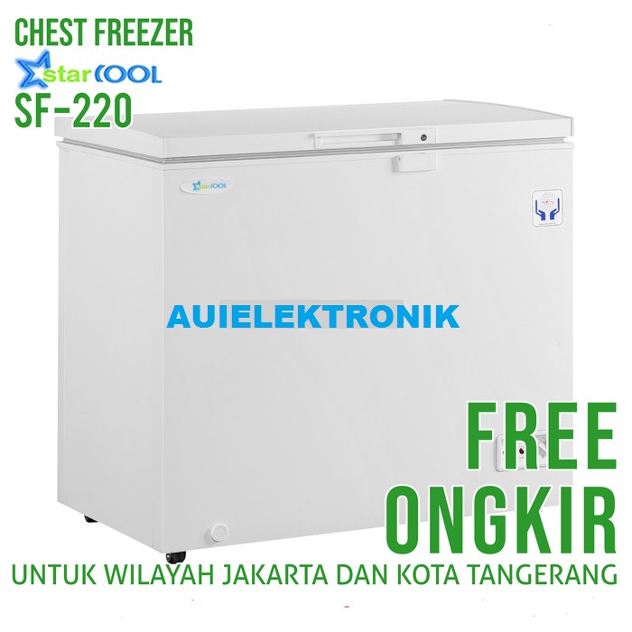 Star cool Freezer box Type SF-220/peti pembeku/freezer box