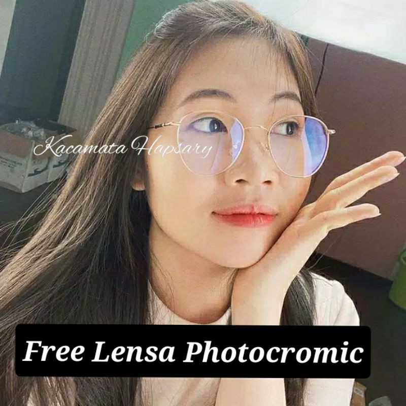 FRAME KACAMATA 2960 GRATIS LENSA PHOTOCROMIC / MINUS / PLUS / CILINDER | KACAMATA WANITA