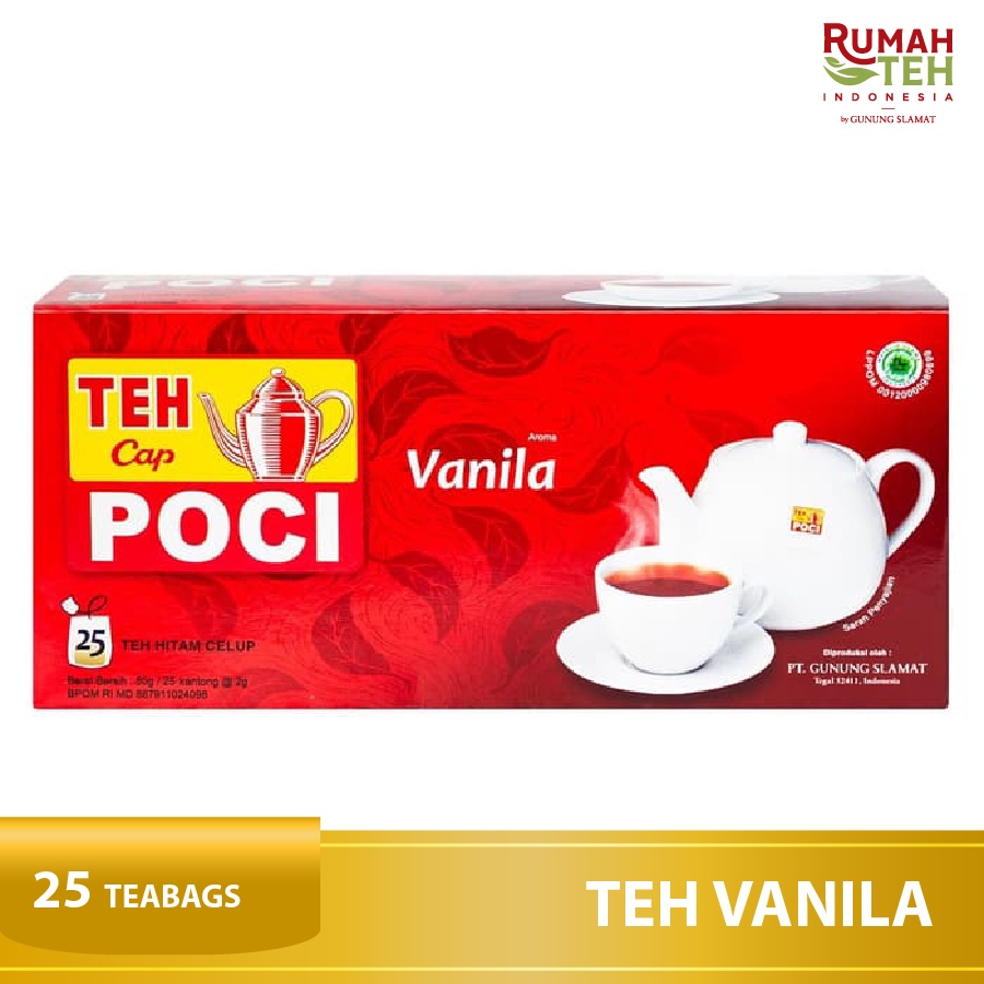 

Poci Teh Celup Vanilla Box 25 x 2 gr