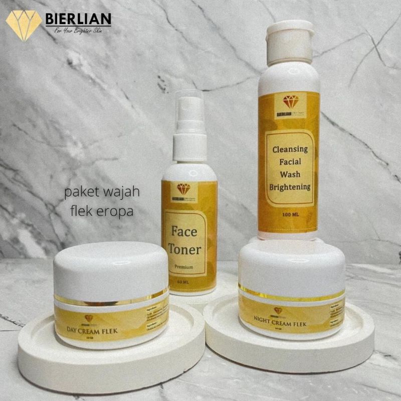 (BPOM) PAKET WAJAH FLEK EROPA BIERLIAN SKINCARE
