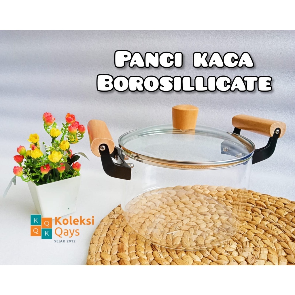 Panci Kaca Borosilicate