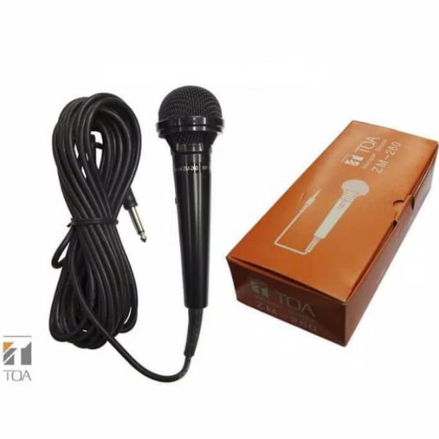 Microphone Toa ZM-260 | Mic mik kabel ZM260 ZM 260
