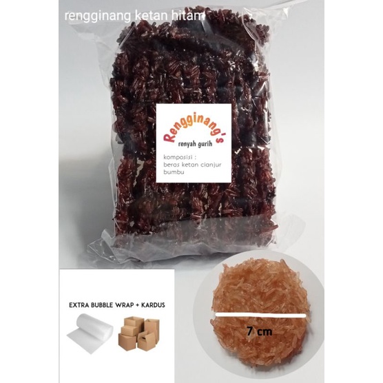 

rengginang ketan hitam