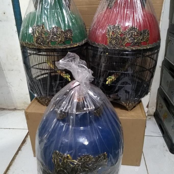 PERAWATAN HEWAN KANDANG/SANGKAR BURUNG PERKUTUT KERETA FIBER (GRAB/GOJEK) PERLENGKAPAN HEWAN