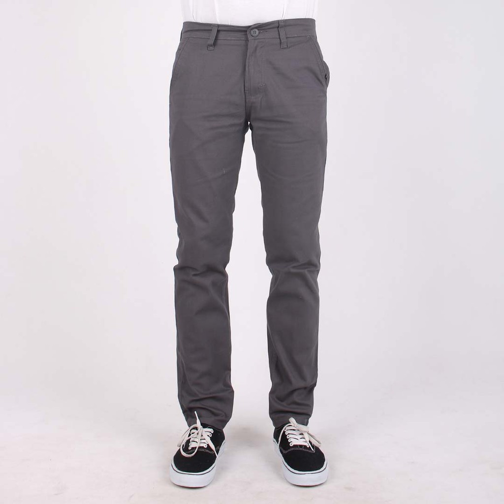  Chino  Rivers Dim Grey Selvedge  Accent Shopee Indonesia