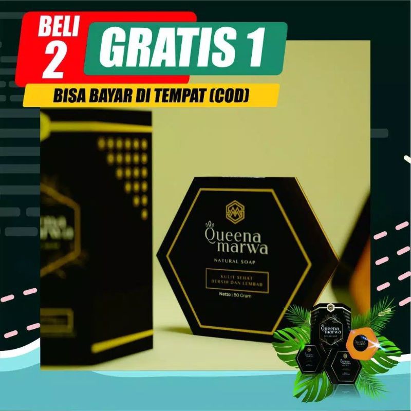 SABUN QUEENA MARWA JERAWAT FLEX NATURAL SOAP